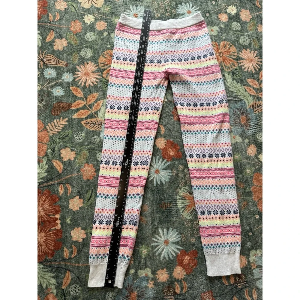 GAP Kids Girls Leggings‎ Thick Warm Size XXL Fair Isle Print Winter